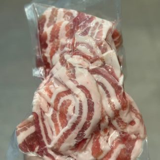 五花肉切片