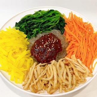 韩式拌菜拼盘